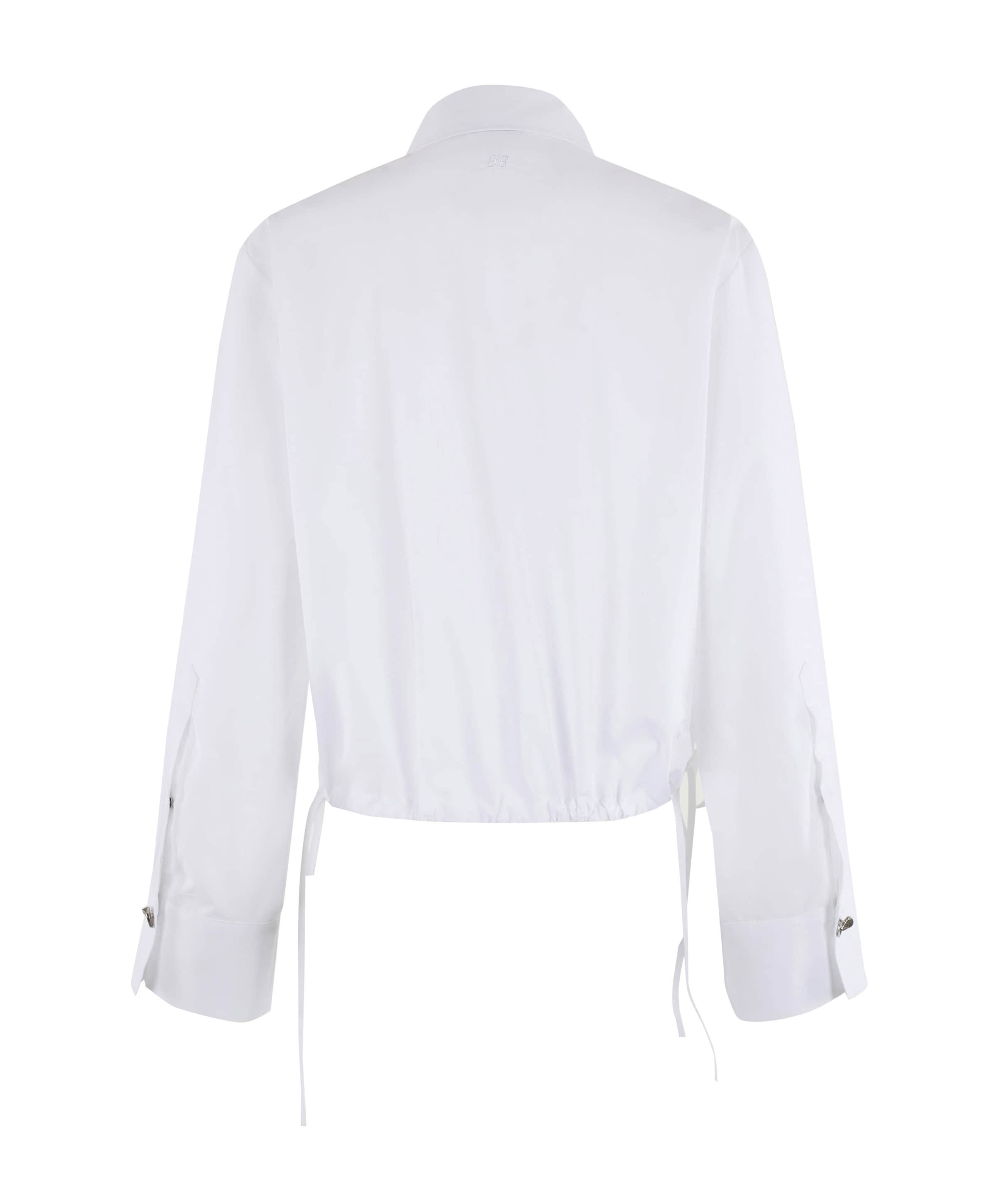 Anna Blue Dames blouse wit