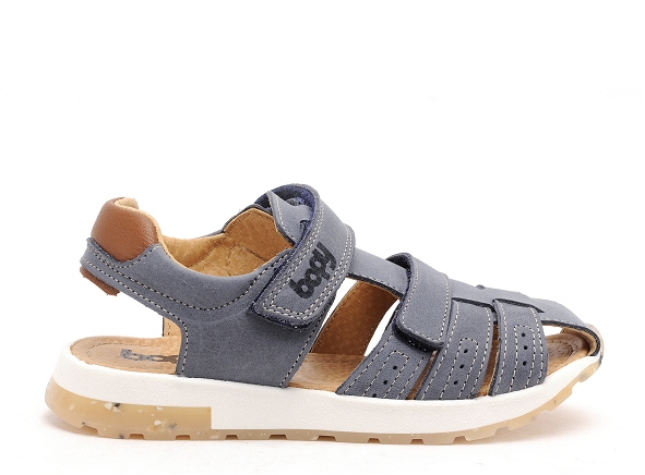 Bopy mules et sabots enfant emile bleu