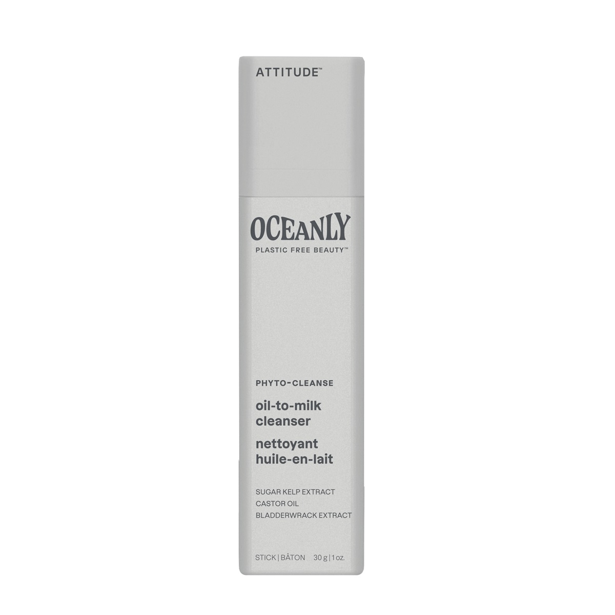 Attitude Oceanly Phyto-Cleanse Olie-In-Melk Reiniger Stick (30 gr)