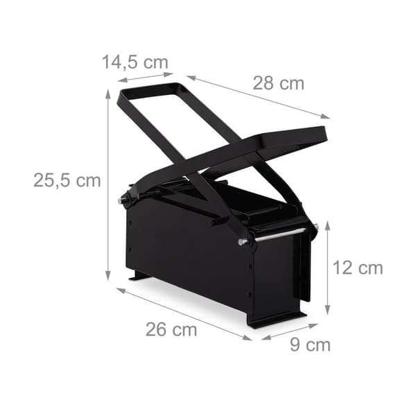Brikettpresse for papir