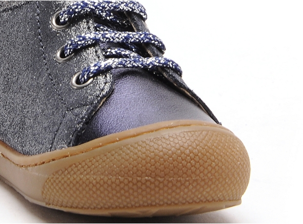 Naturino boots bottine bebe cocoon suede glitter bleu