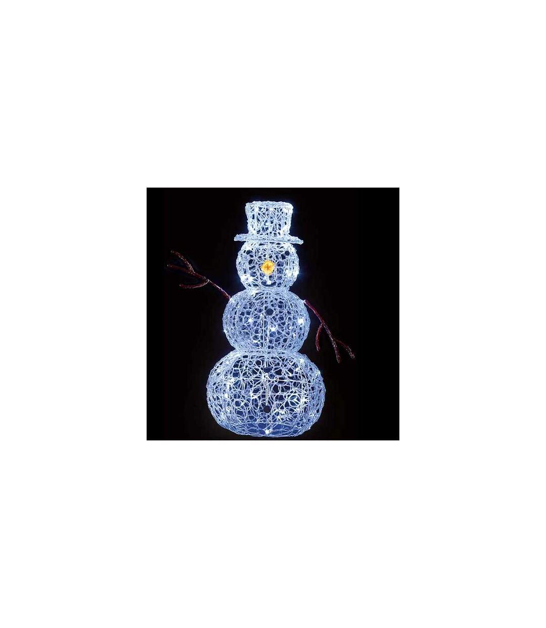 Premier - Bonhomme de neige LED (Blanc) (90 cm) - UTST3477