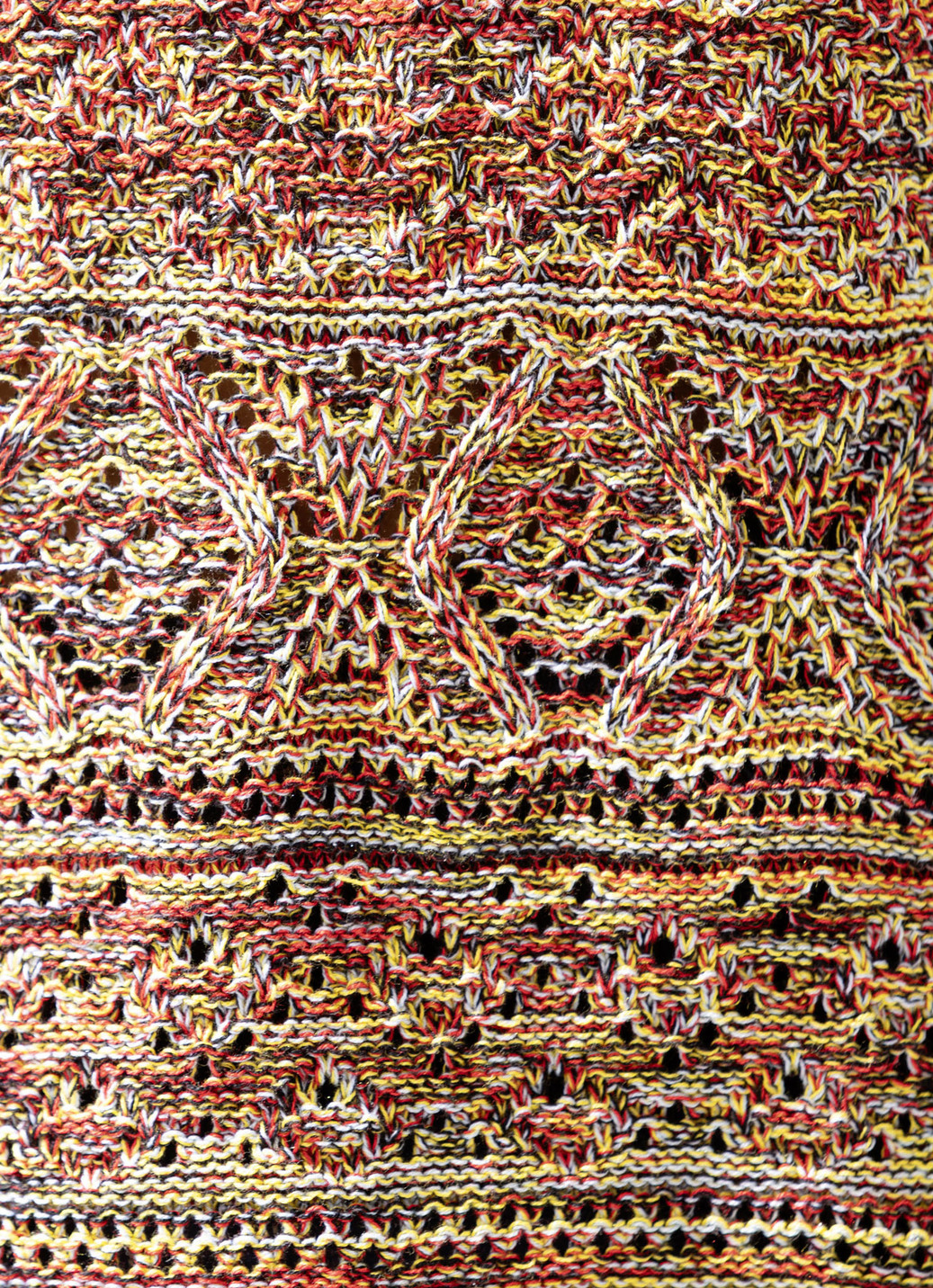 Pullover aus Melangegarn