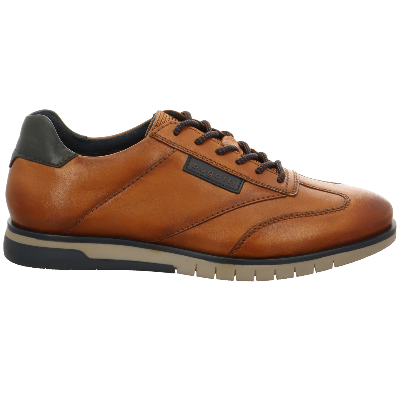 Casual Schnürschuh braun