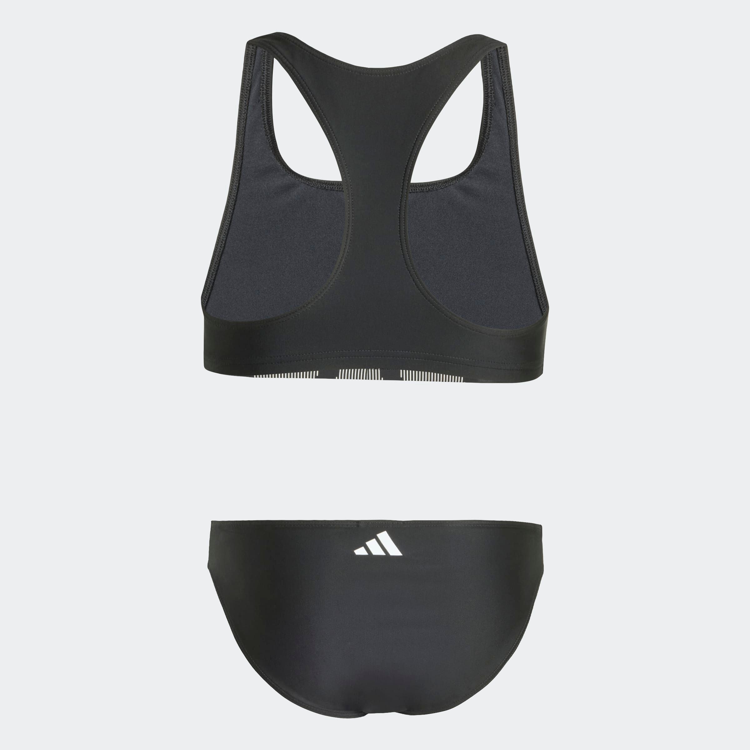 adidas Performance Bustier-Bikini »BIG LOGO KIDS BIKINI SET MIT C-FÖRMIGEM RÜCKEN«