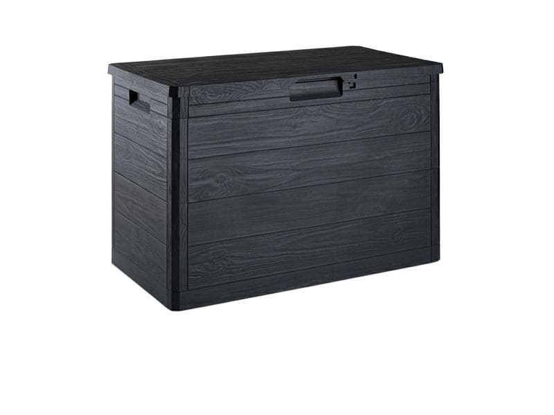 Toomax Gartenbox Woody`s 160 l Dunkelanthrazit Multifunktionale Kissenbox