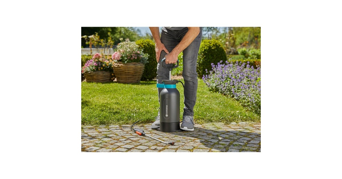 GARDENADrukspuit 5 l Comfort  (Grijs/turquoise, 11130-20)