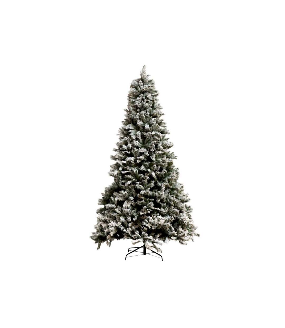 Paris Prix - Sapin De Noël Déco enneigé 300cm Vert