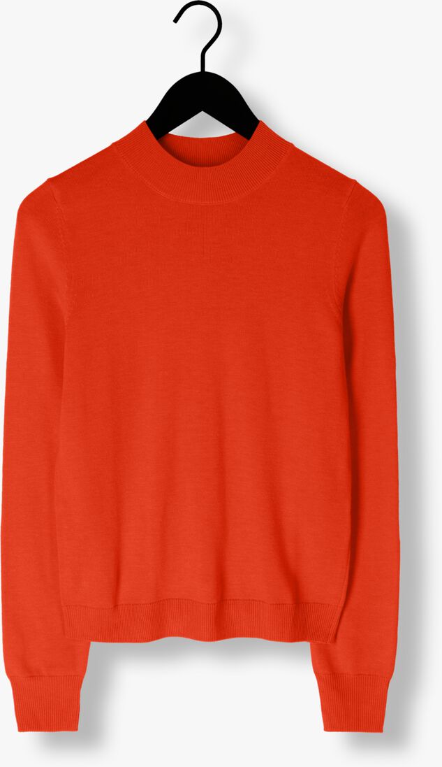 ANOTHER LABEL oranje another label trui abbey knitted pull l/s