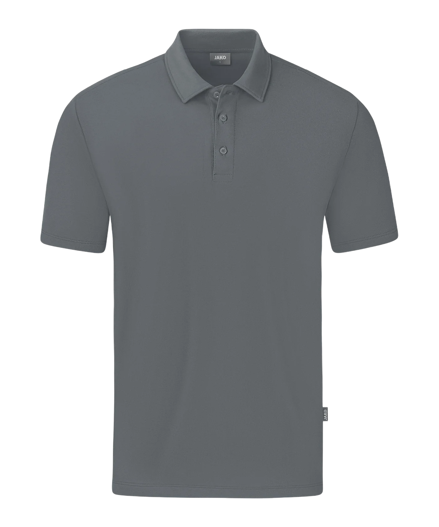 JAKO Organic Poloshirt Stretch Grau F840