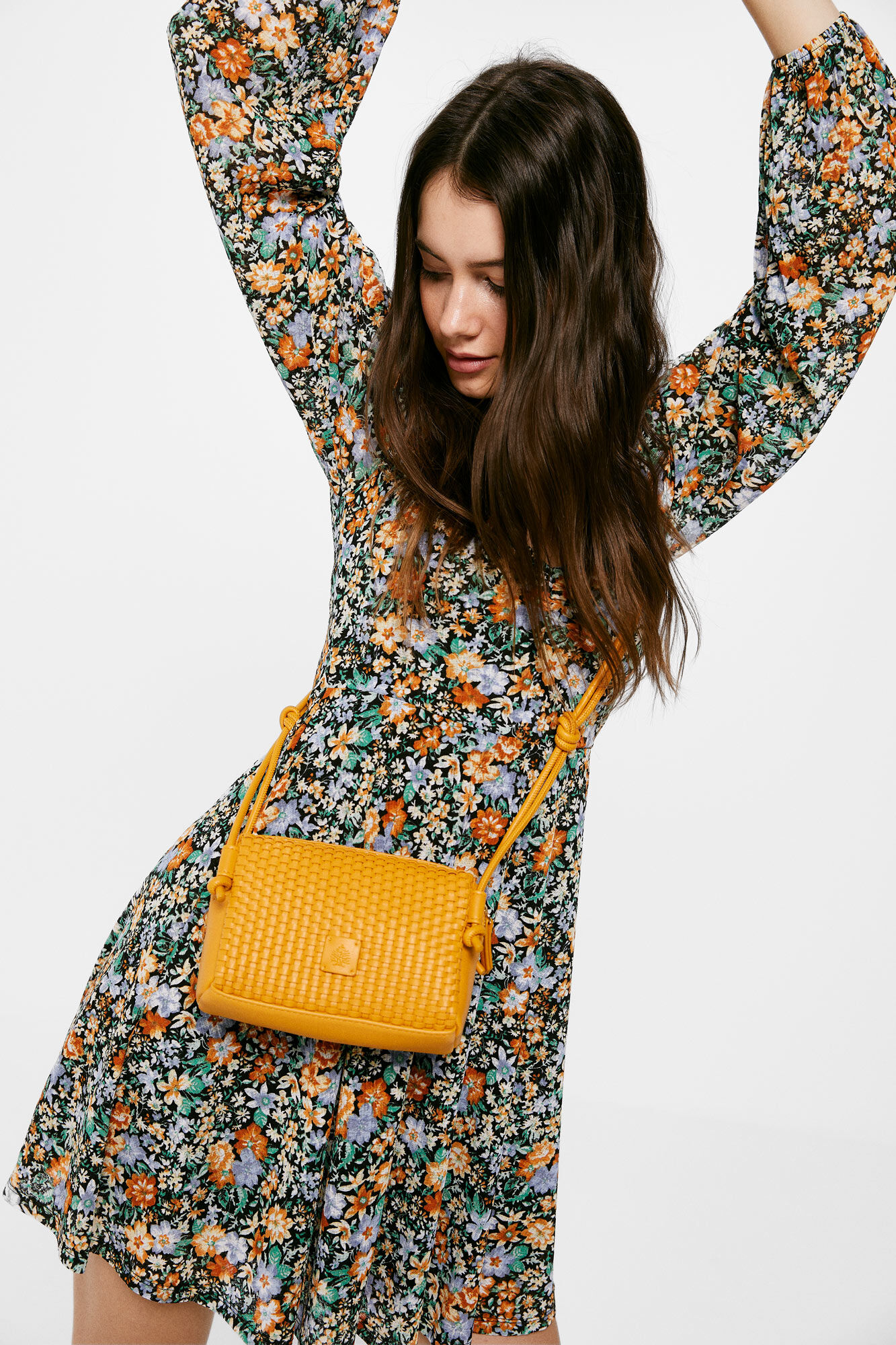 Bolso Bandolera Trenzado - dourado