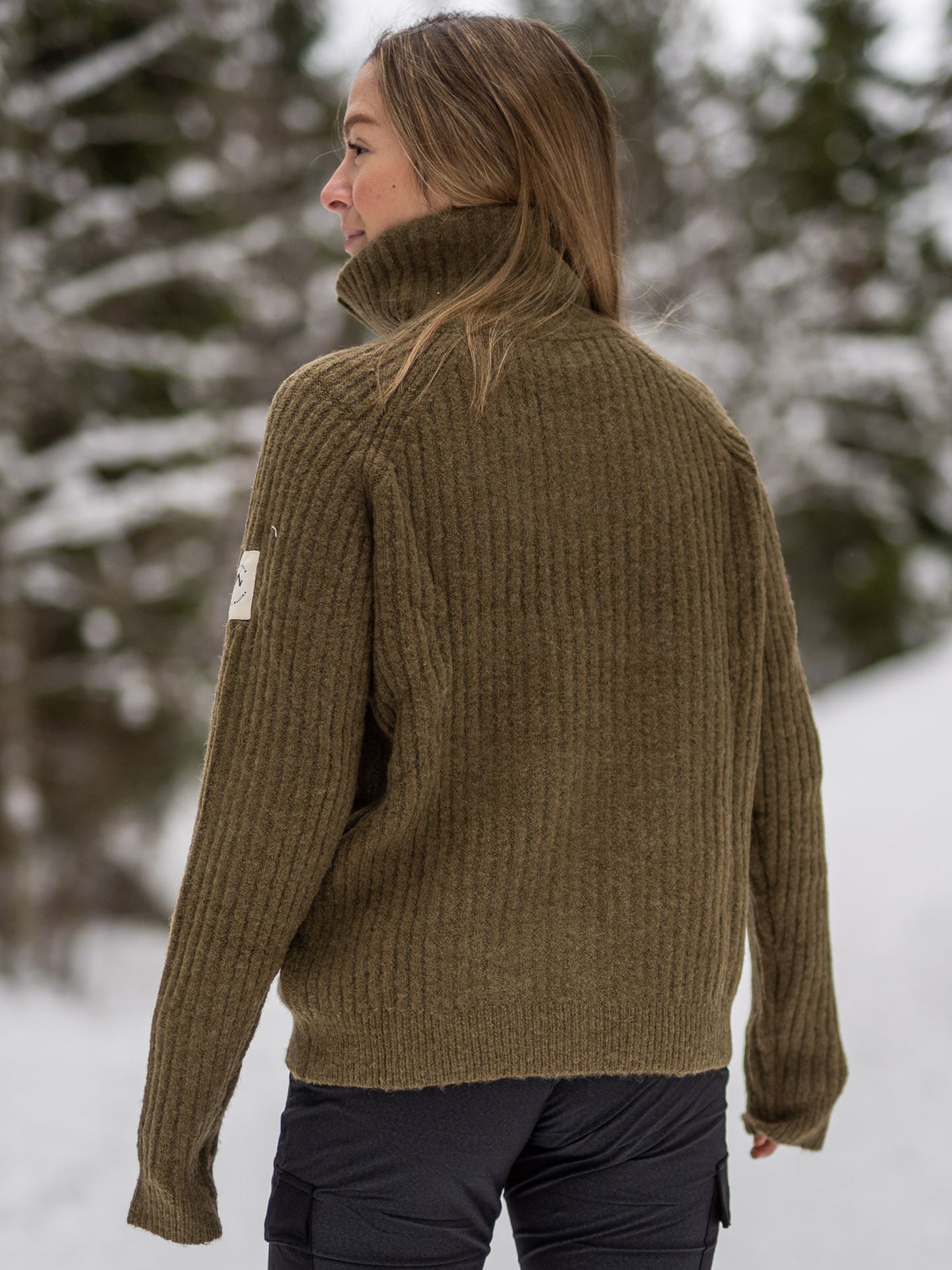 1222 Half Zip Genser