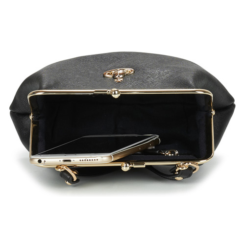 Vivienne Westwood - GRANNY FRAME PURSE Negro / Oro