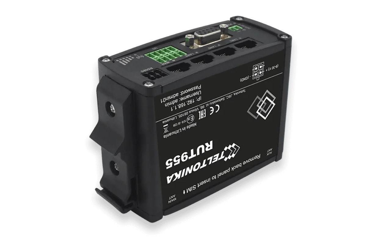 Montagekit PR5MEC11 compact DIN-Rail-KitKompaktes Hutschiene DIN-Schienen-Kit für Teltonika