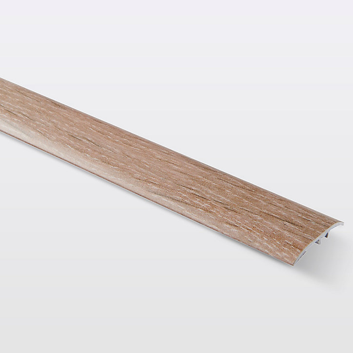 Barre de seuil en aluminium décor bois GoodHome 37 x 930 mm DÉCOR 280