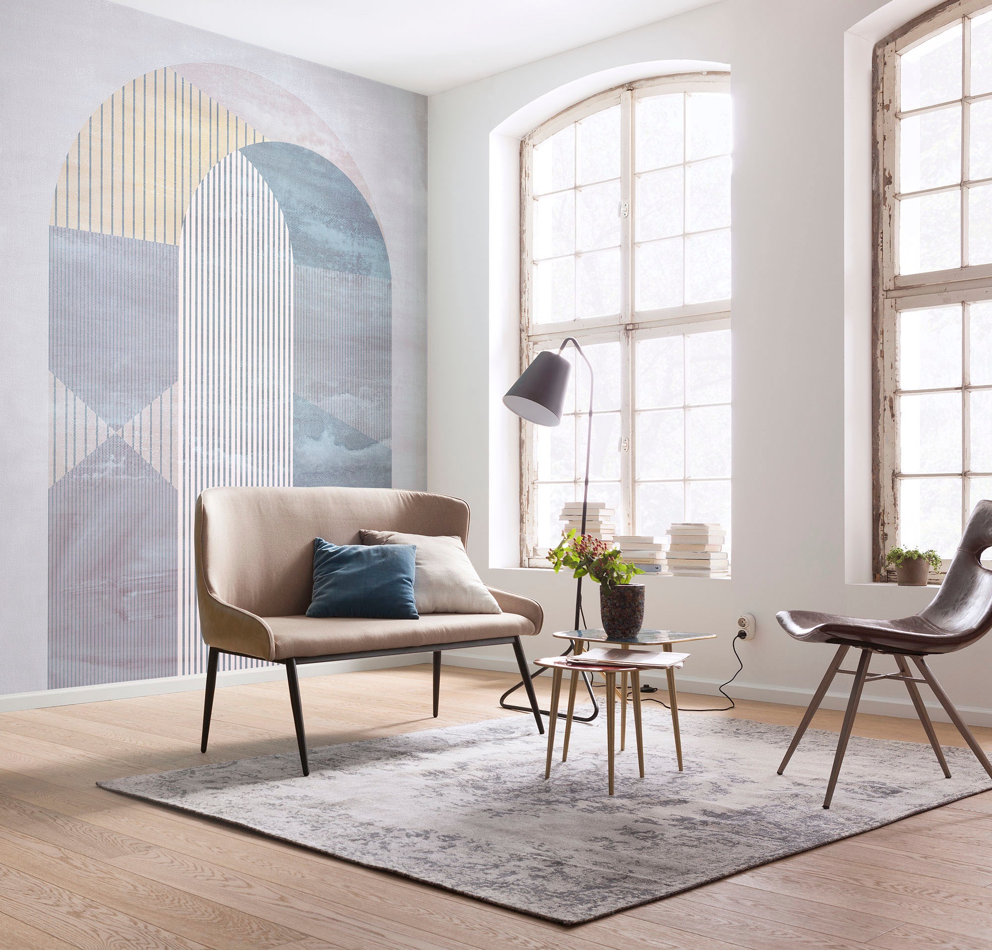 Komar Fototapete »Digitaldruck Vlies -  Arched Gate - Grösse 200 x 250 cm« bedruckt glatt Wohnzimmer, Schlafzimmer