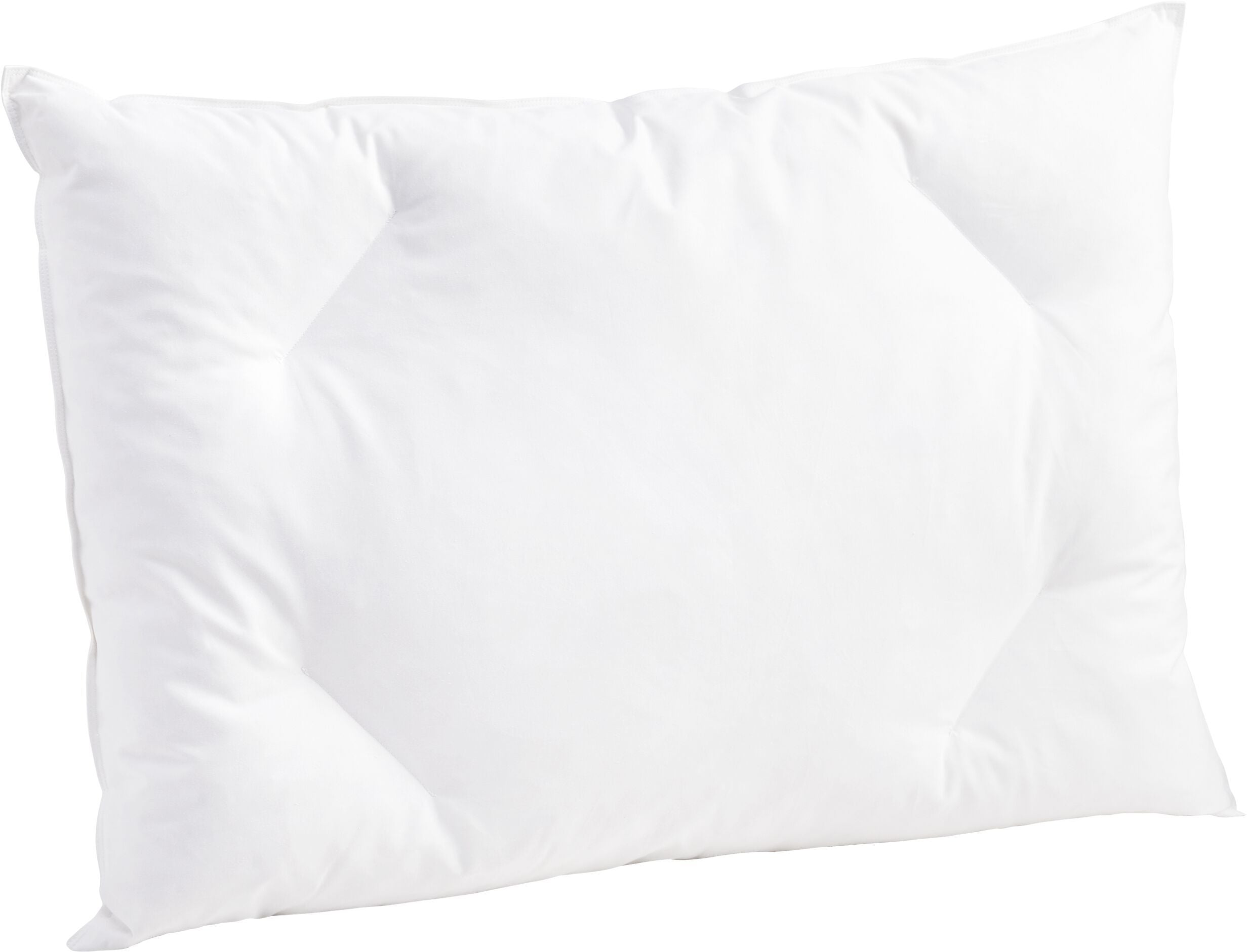 DIVERSO medium Daunen & Federn-Kopfkissen - Weiss / B: 100.0 cm x T: 65.0 cm