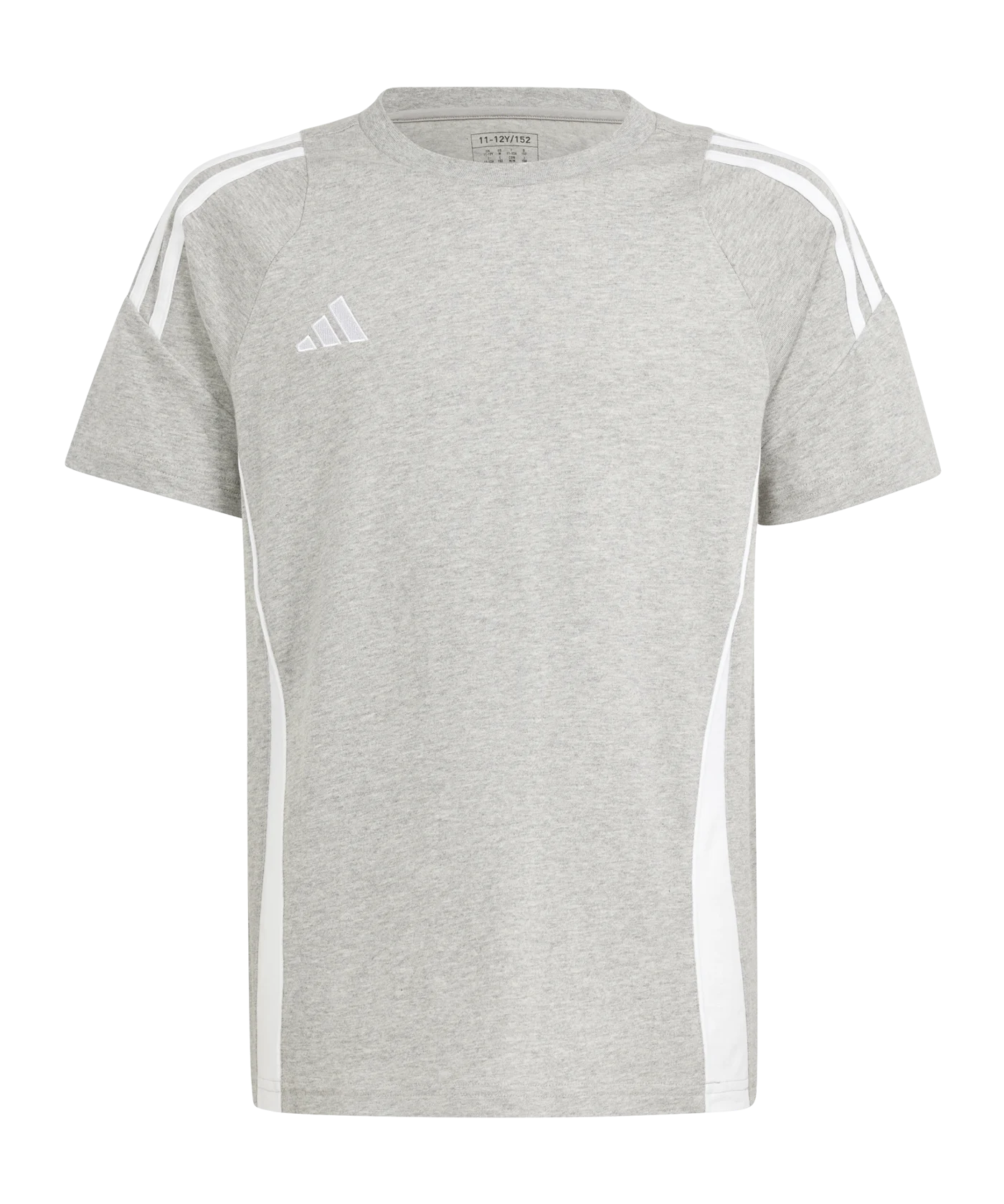 adidas Tiro 24 T-Shirt Kids Grau Weiss