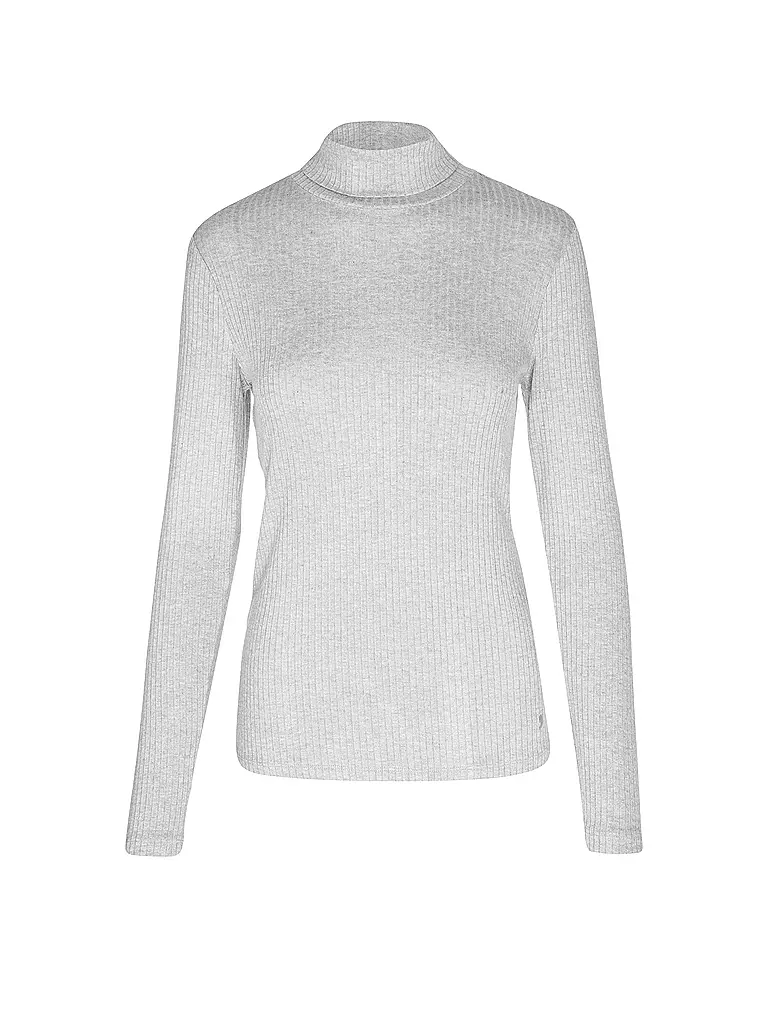 COMMA Rollkragenshirt FASTTRACK grau