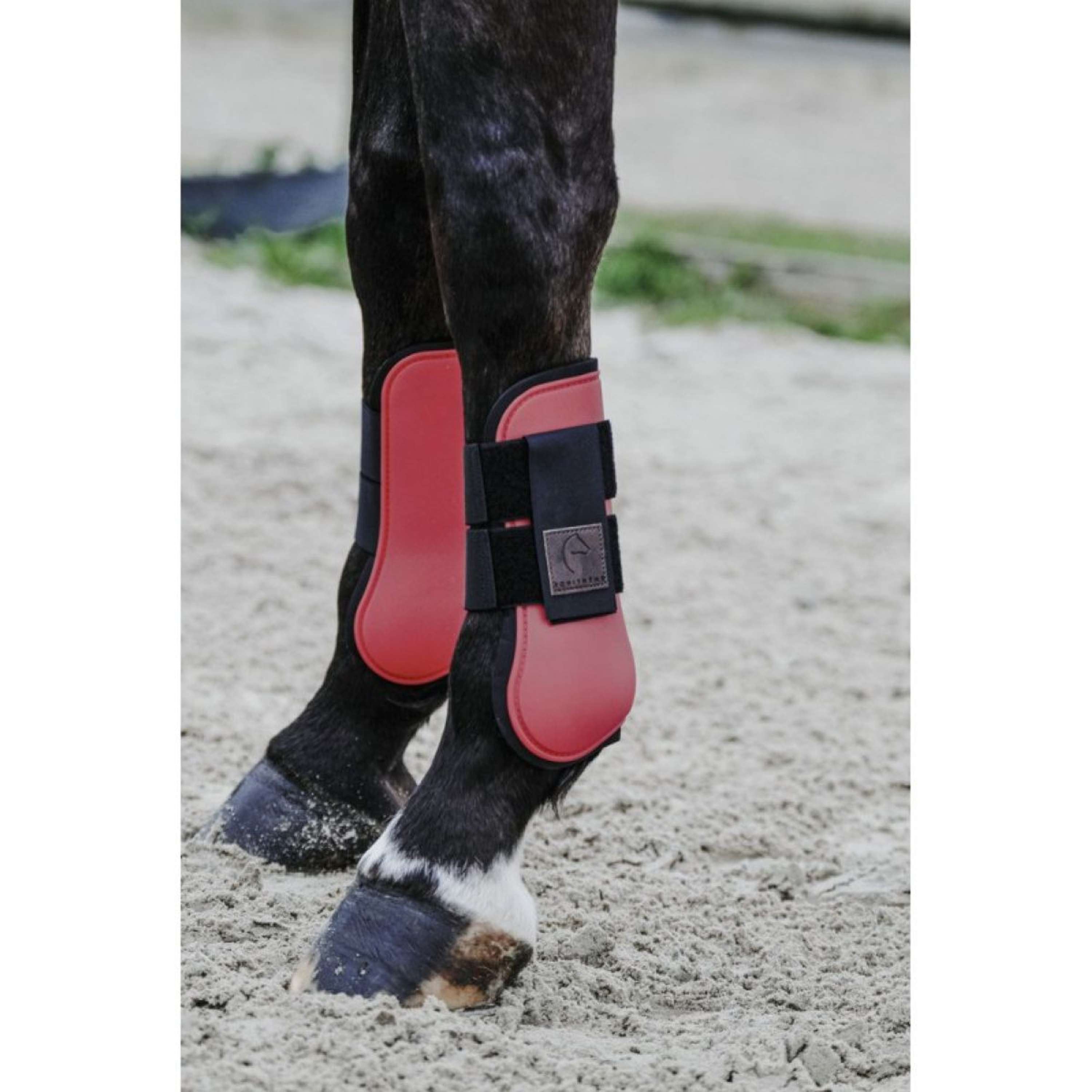 EQUITHÈME Peesbeschermers Rood
