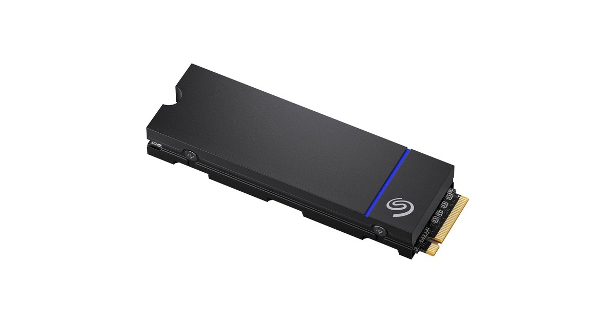 SeagateGame Drive PS5 NVMe 1 TB SSD  (PCIe Gen4 ×4 NVMe 1.4, M.2 2280)