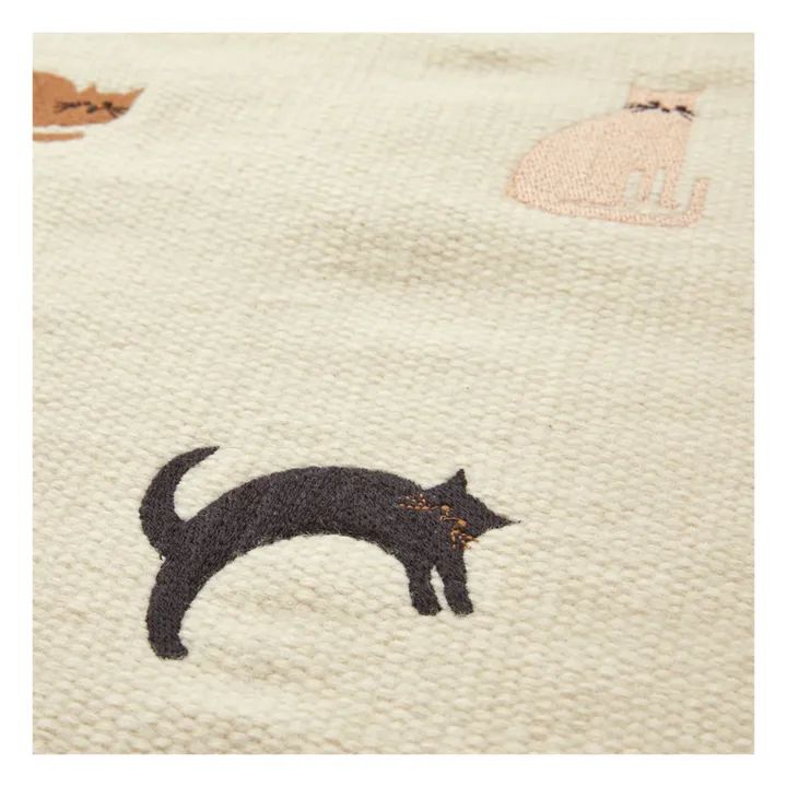 Liewood Tapis Bent en laine et coton | Nude