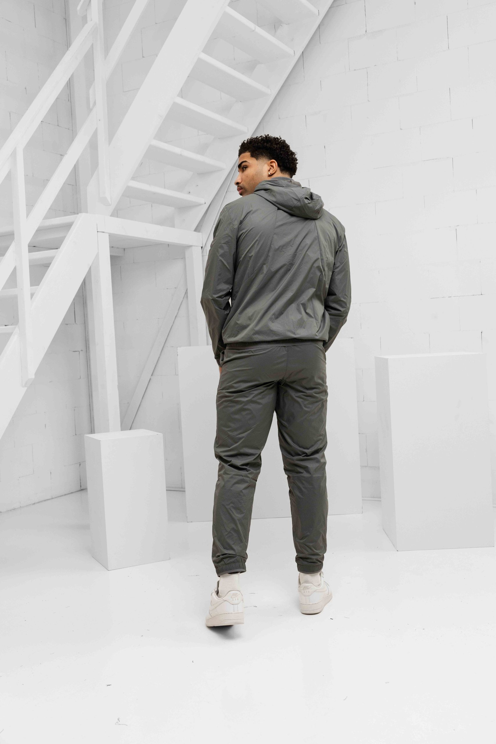 EA7 Emporio Armani 7M001383 Trainingspak Heren Grijs