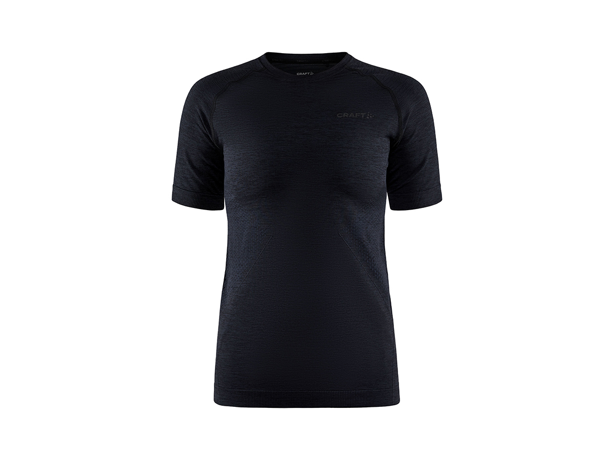 Craft Core Dry Active Comfort SS vrouwen T-shirt - Black