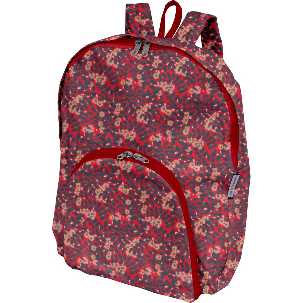 Sac À Dos Pliable Feuillage Vermillon