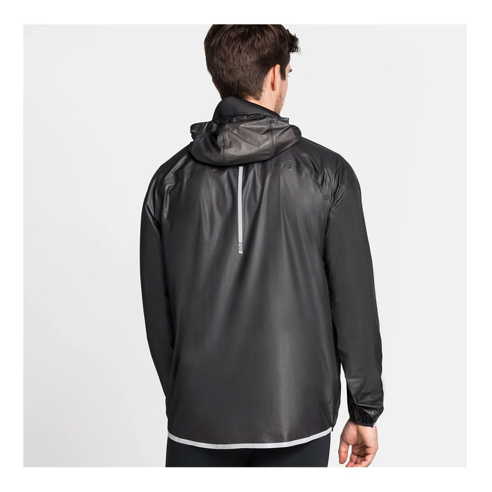 Odlo ZEROWEIGHT DUAL DRY WATERPROOF - Veste Homme black