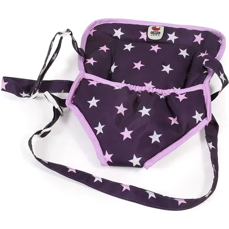 Bayer Chic Puppen-Tragegurt, Stars lila