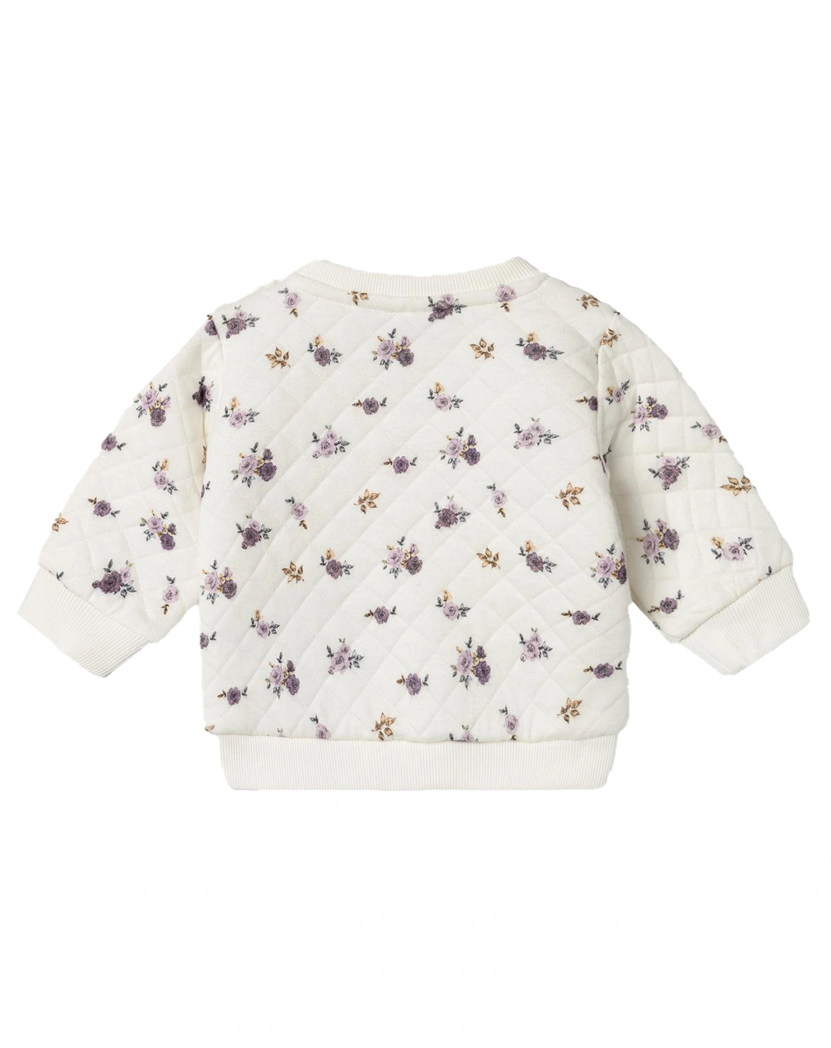 Sweatshirt NBFRAYIA FLOWERS in jet stream