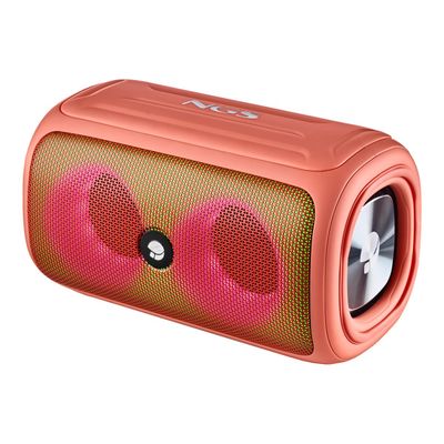 NGS Roller Beast - Mini enceinte sans fil - Bluetooth - 32 Watt - Corail