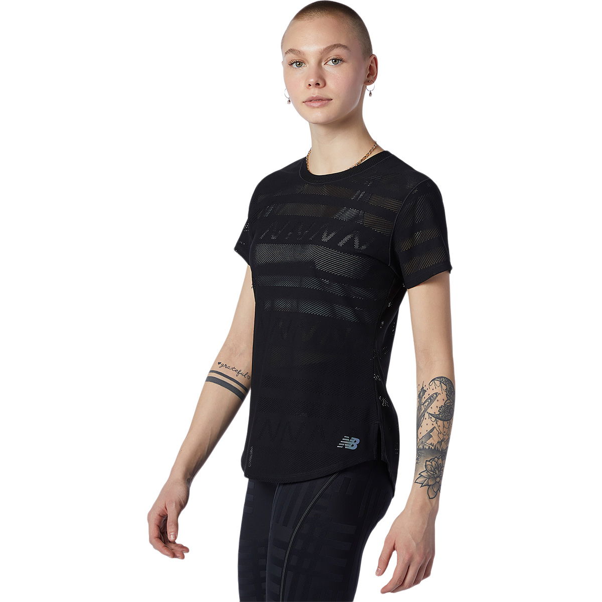 New Balance Q Speed Jacquard Løbe T-shirt Dame