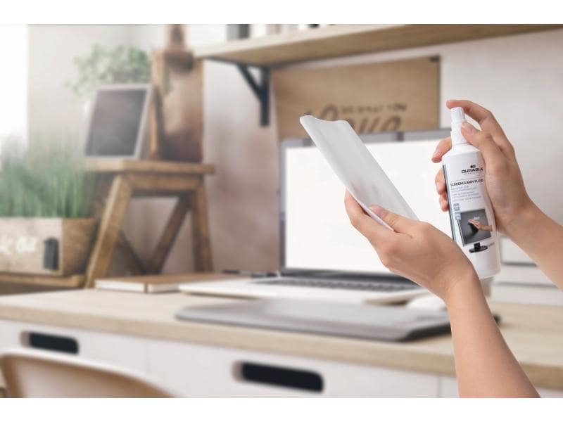 DURABLE Reinigungsspray Superclean Fluid 250 ml Für eine gründliche Bildschirmreinigung