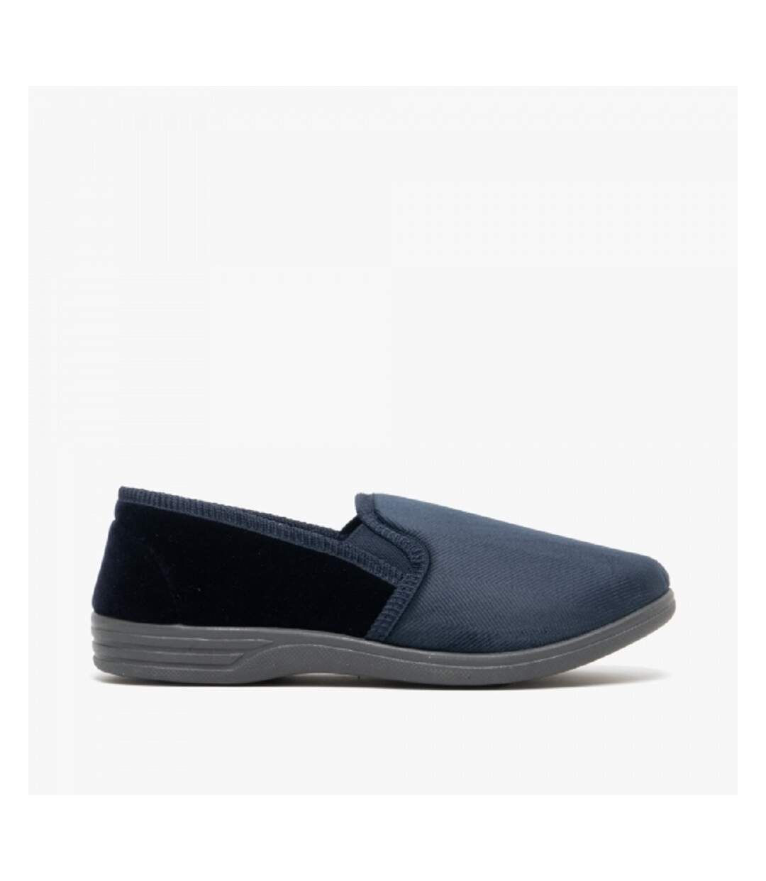 Zedzzz Lewis - Chaussons - Homme (Bleu marine/Gris) - UTDF833