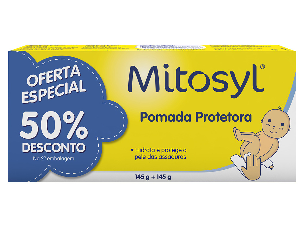 POMADA MITOSYL 2X145G 50% 2ªEMB