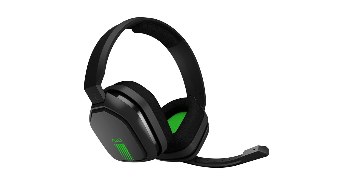ASTRO GamingA10 headset over-ear gaming headset  (Zwart/groen, Pc, Xbox One)