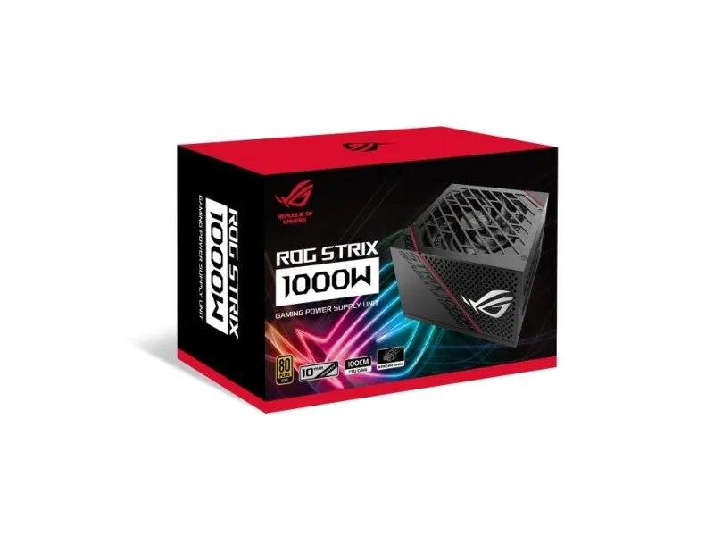 Asus strømforsyning ROG Strix 1000 Gold strømforsyning inkl. 16Pin kabel