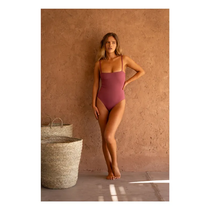 Khaven Maillot 1 Pièce Hannah | Vieux Rose