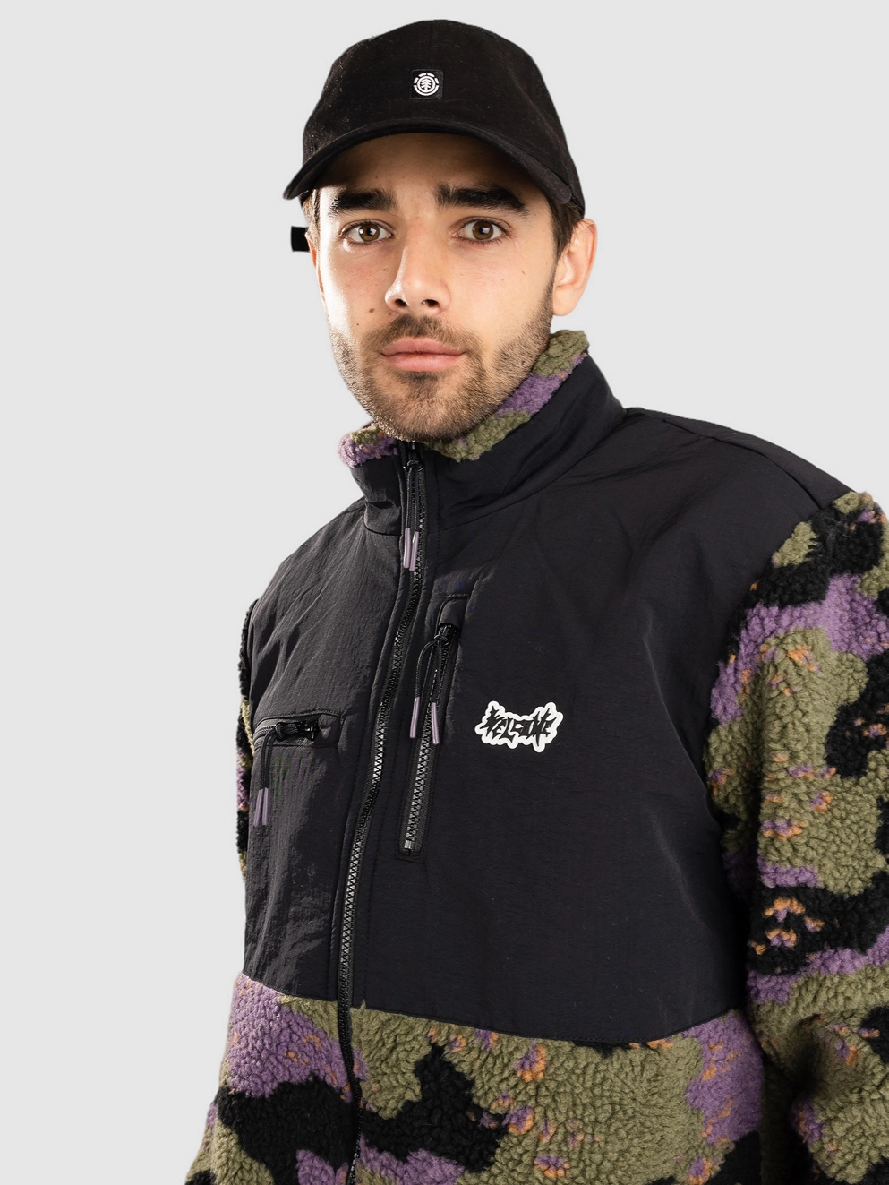 Welcome Cloak Sherpa Fleece Zip Hoodie woods
