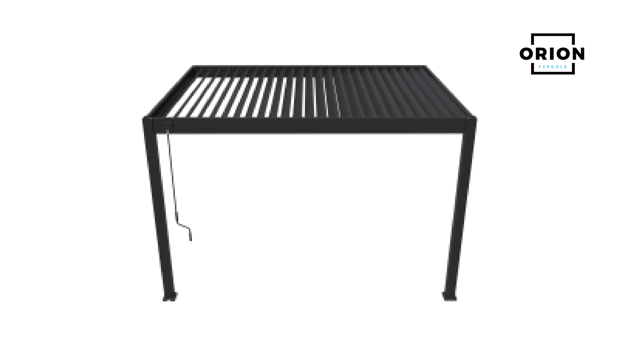 Novum ORION Wall 300 x 400 cm terrasoverkapping - Black
