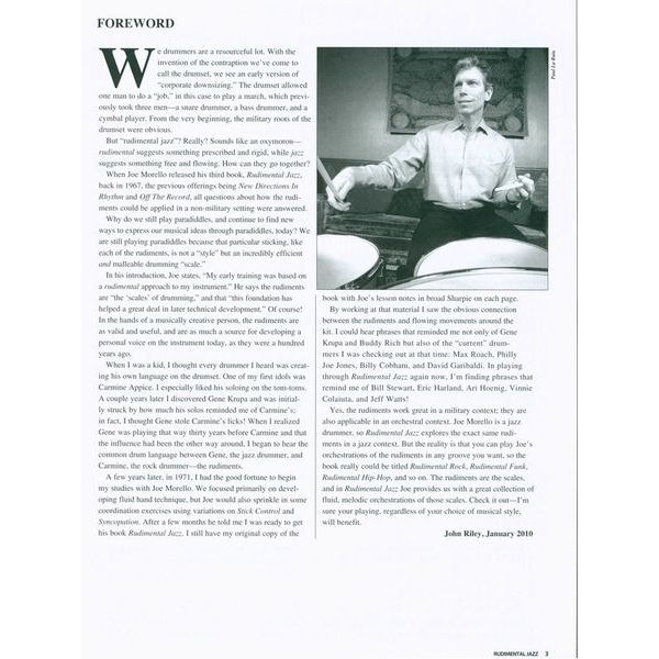 Modern Drummer Publications Rudimental Jazz