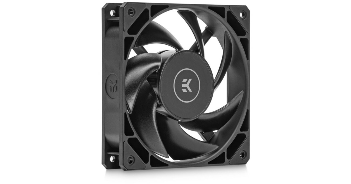 EKWBEK-Loop Fan FPT 120 case fan  (Zwart, 120 x 120 x 27 mm, PWM)