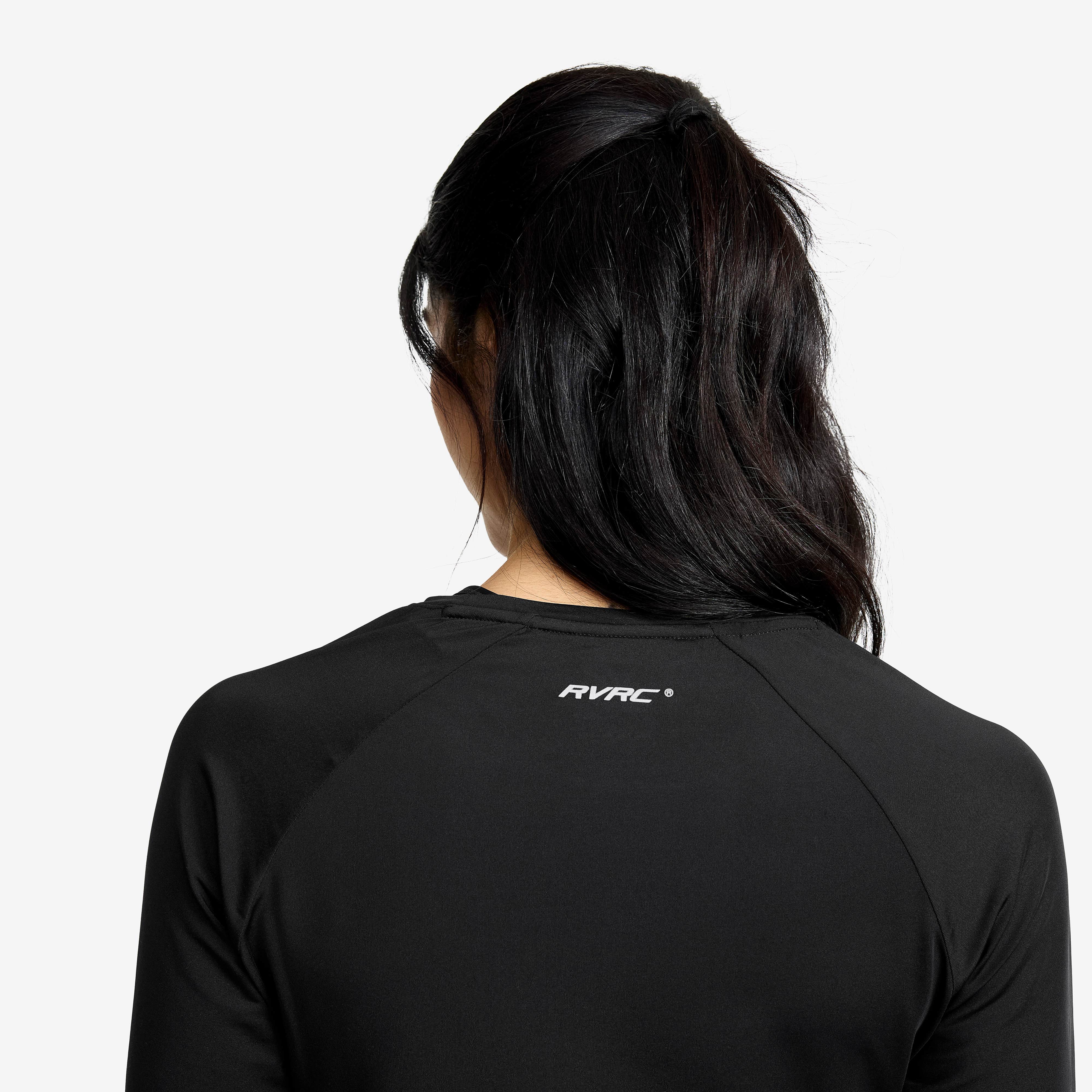 Stride Active Long-sleeved T-shirt Dame Black