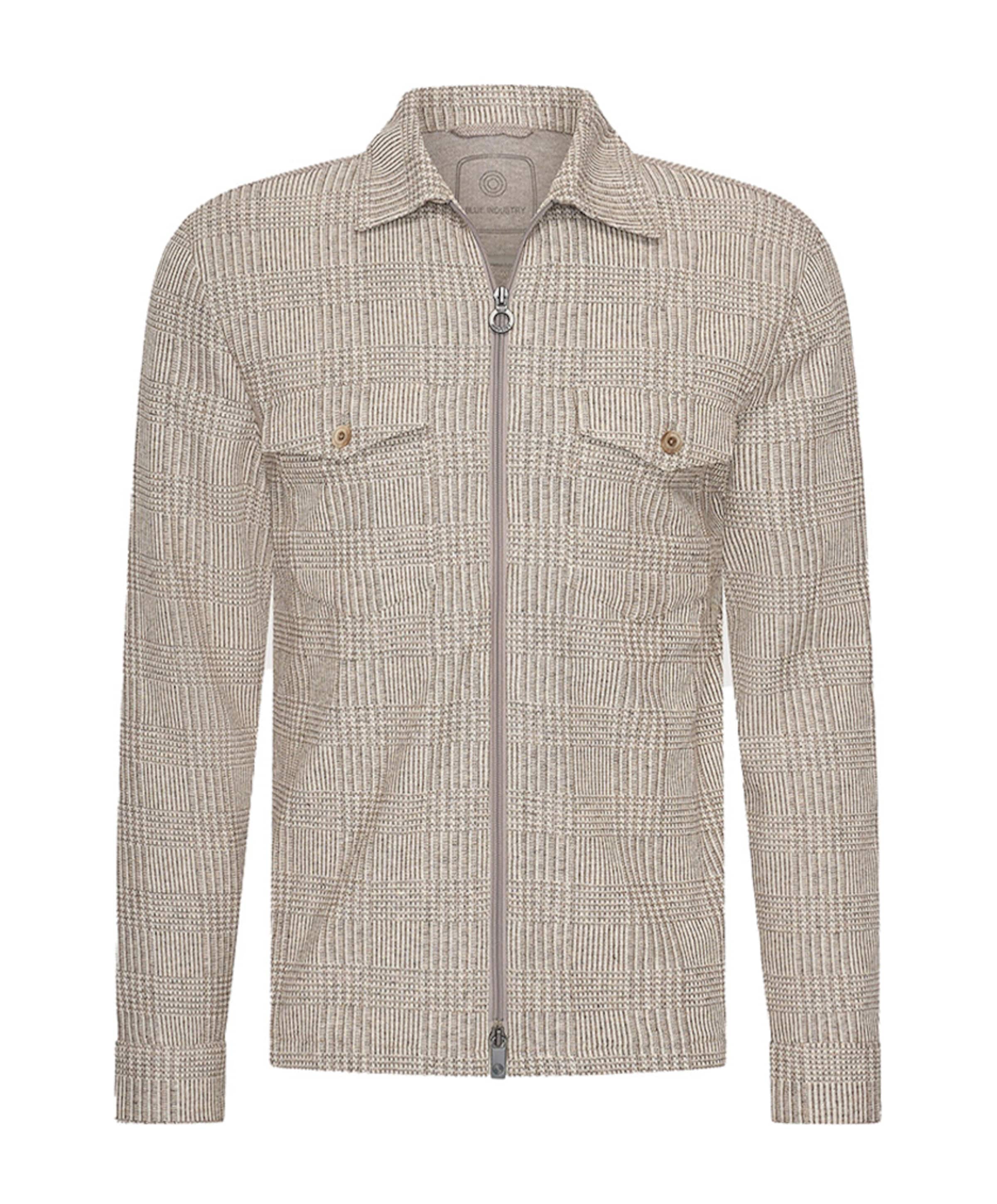 Blue industry Heren overshirt beige