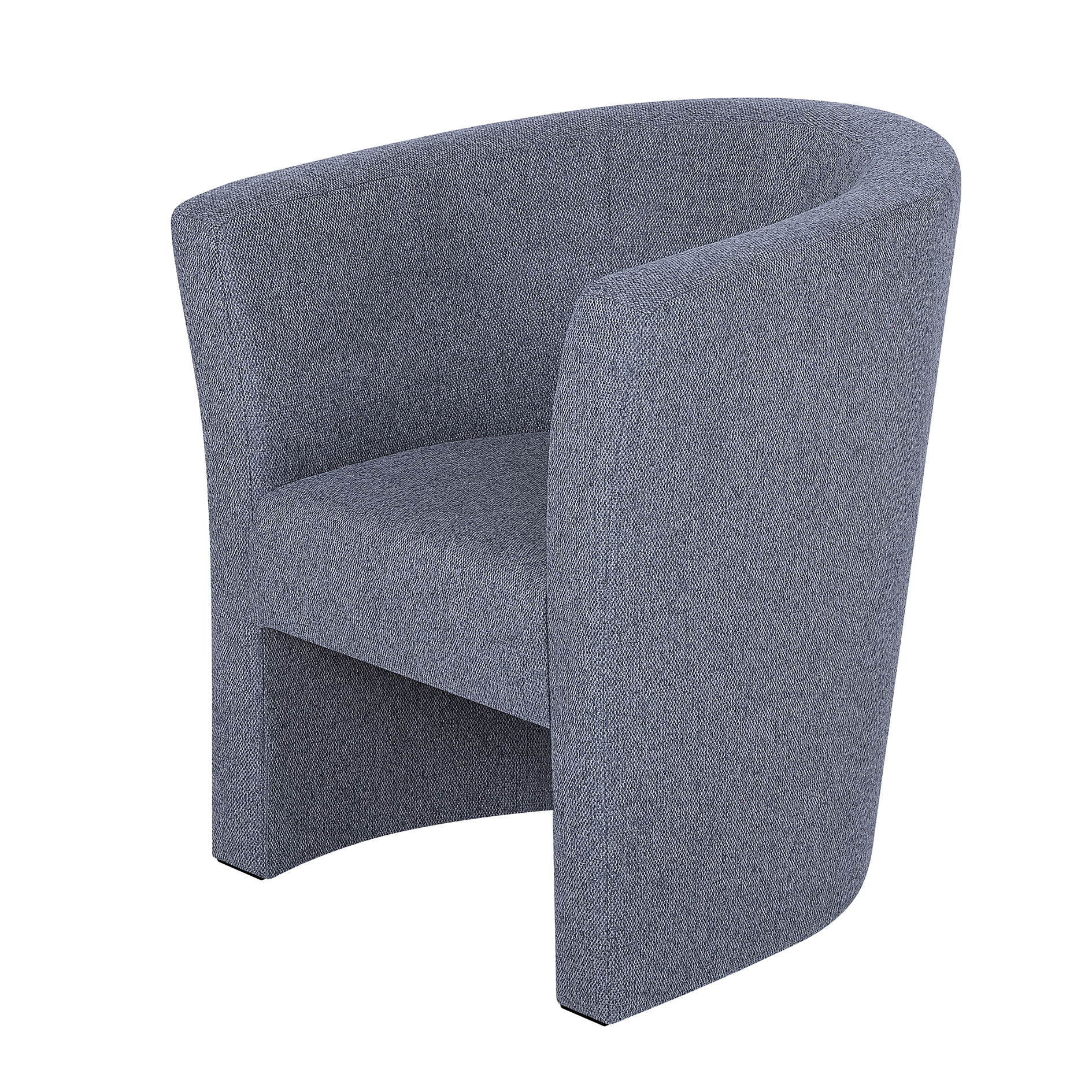 Cocktailsessel - grau - 76 cm hoch