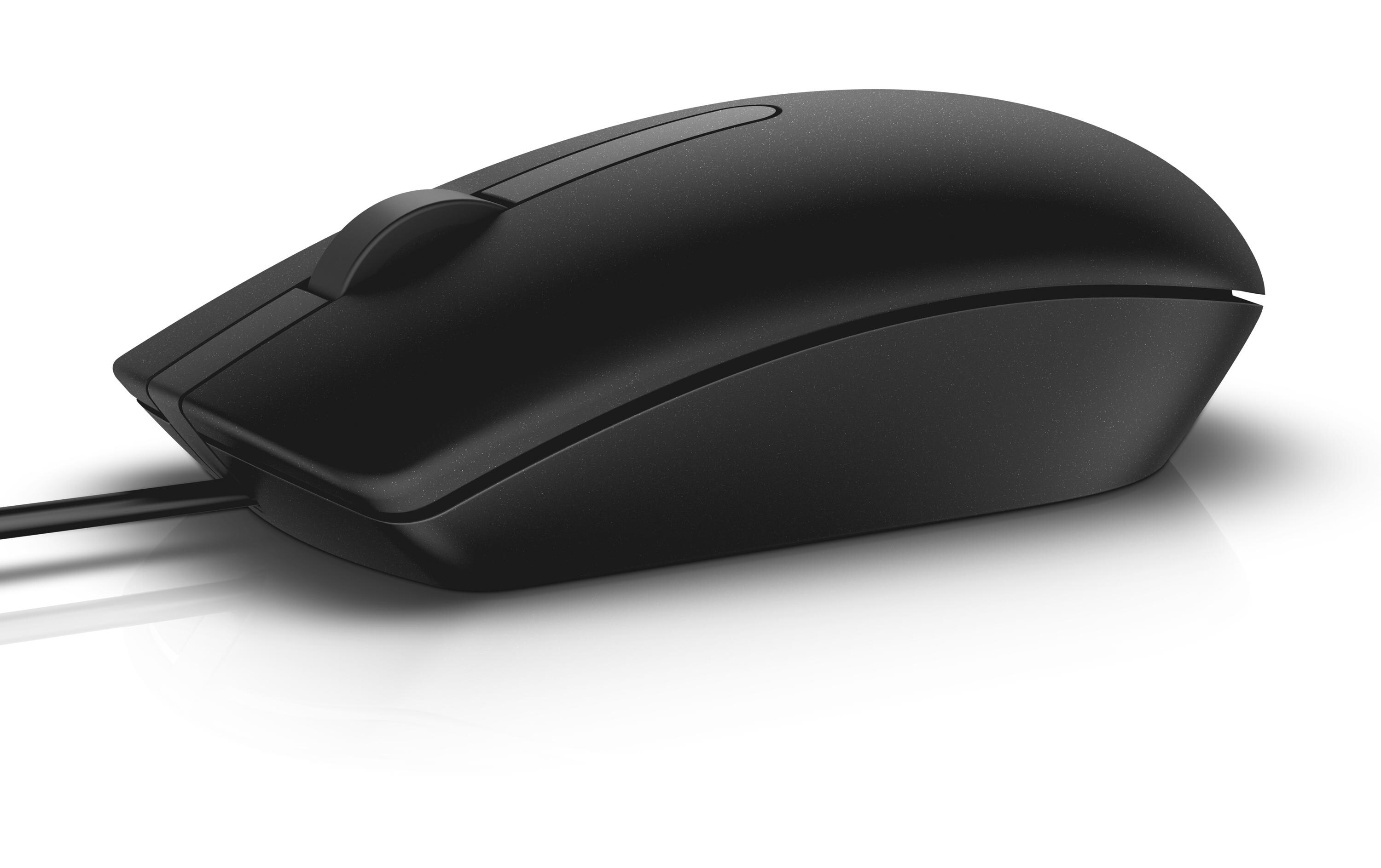 Maus MS116 USB SchwarzKabelgebundene optische Computermaus