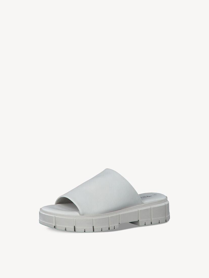 Leren Slipper - wit