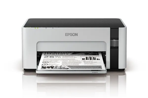 Epson EcoTank ET-M1120 - Printer - S/H - blækprinter - kan genopfyldes - A4/Legal - 1440 x 720 dpi - op til 15 spm - kapacitet: 150 ark - USB 2.0